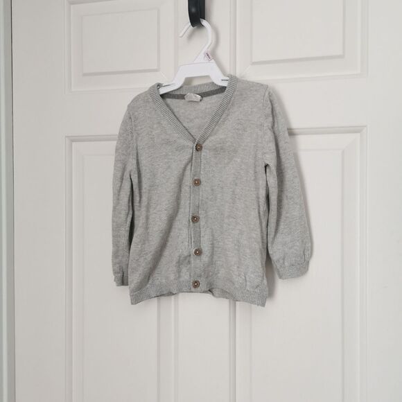 2/$30 H&M thin knit cardigan toddler boys 12-18 m - Picture 1 of 4